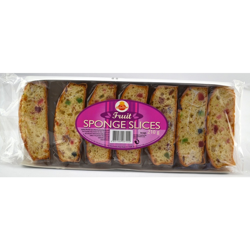 CAKEZONE FRUIT SLICES - 210g - Camelot foods