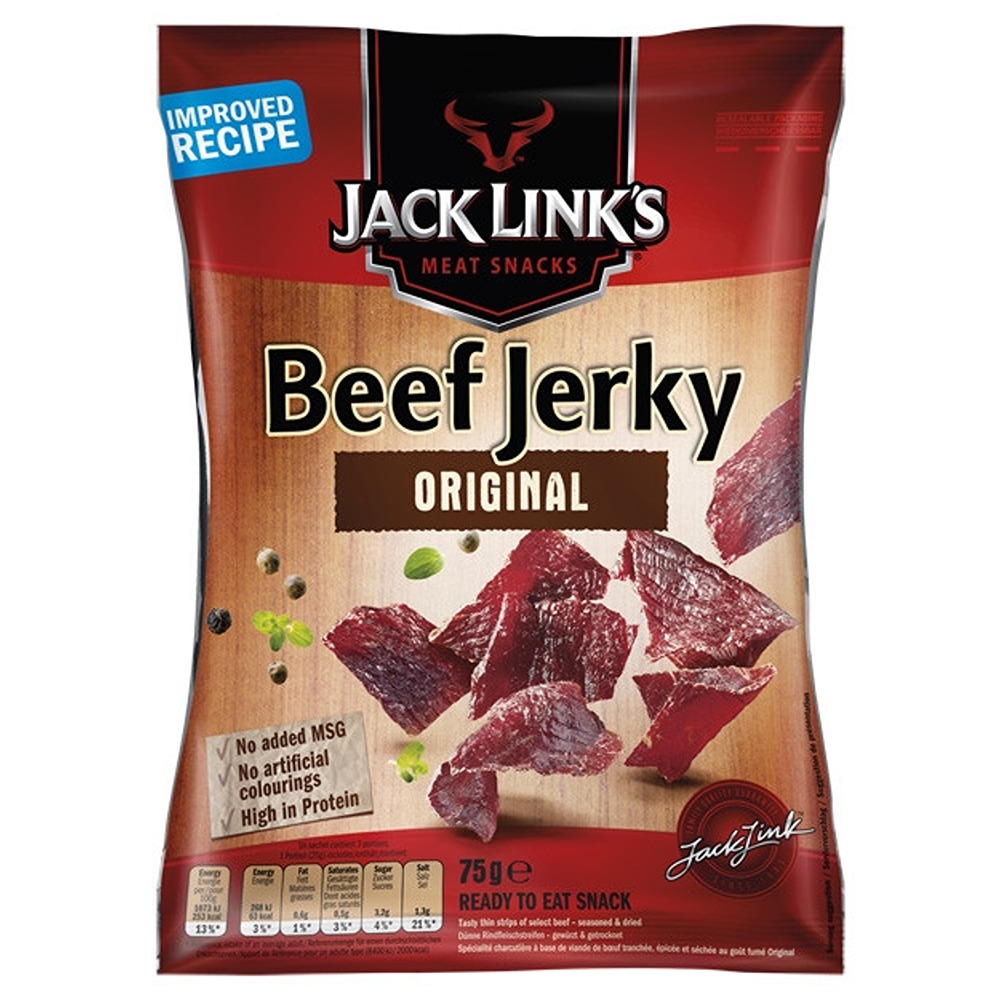 Jack Links Beef Jerky Original 25g Camelot Foods