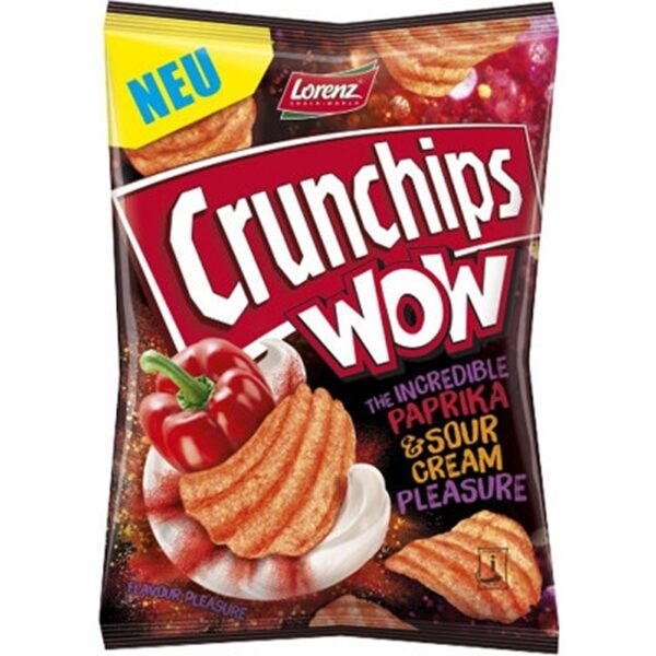 CRUNCHIPS WOW PAPRIKA - 80g