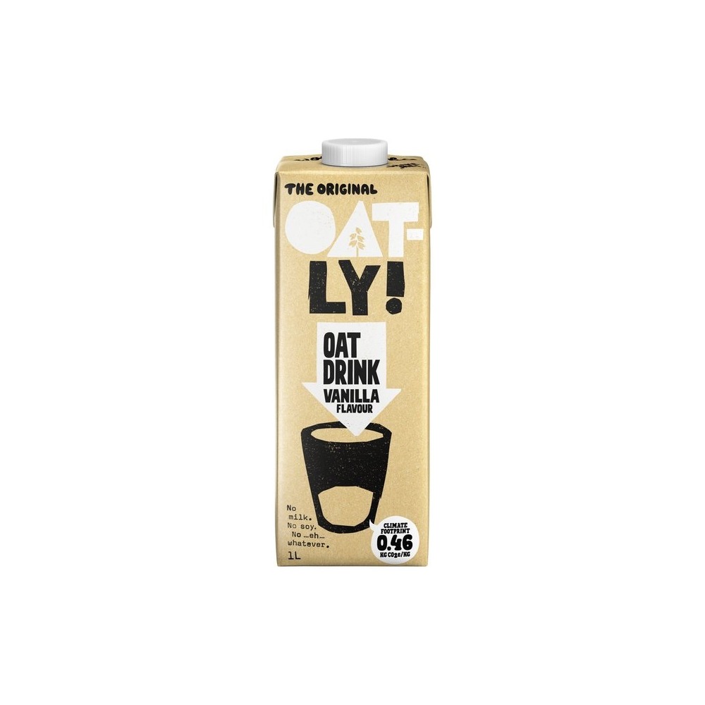 OATLY - OAT DRINK VANILLA EDITION (6X1LTR) (£9.60) - Camelot foods