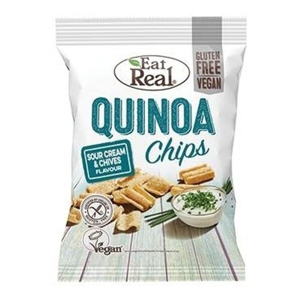 (SMALL BOX) EAT REAL QUINOA SOUR CREAM 30g *18