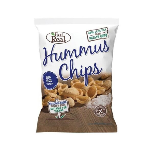 (LARGE BOX) EAT REAL HUMMUS SEA SALT 10x110g*10