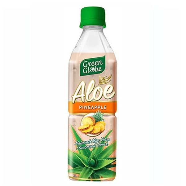 GREEN GLOBE ALOE PINEAPPLE (BOTTLES) - 500ml x 12*12