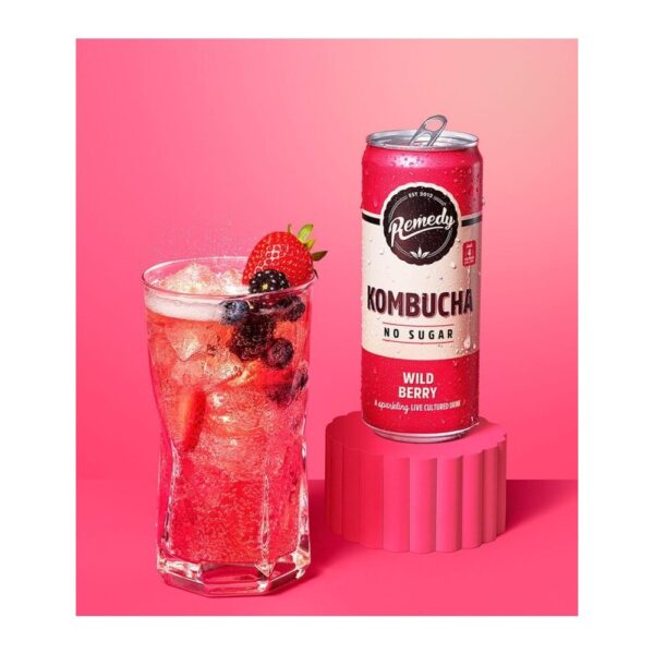 KOMBUCHA WILD BERRY - 250ML*12