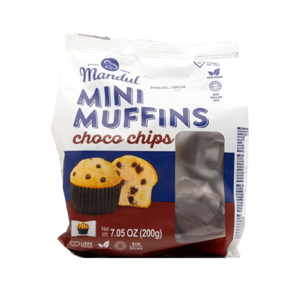 MANDUL MINI MUFFIN CHOC CHIP - 200G*10
