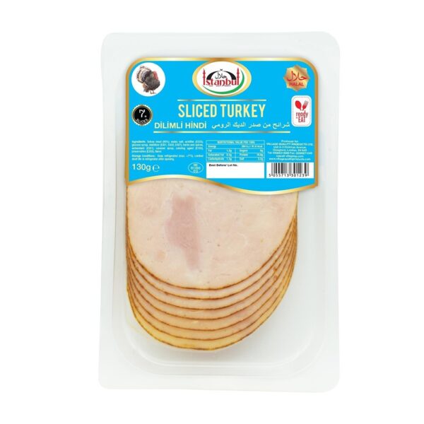 ISTANBUL SLICED TURKEY BREAST - 130g*10 (FP)~~