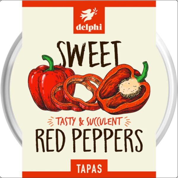 DELPHI SWEET RED PEPPER - 130G*6