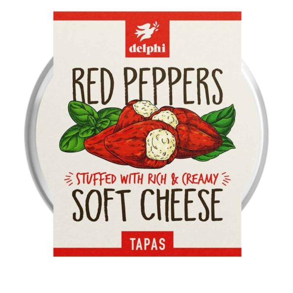 DELPHI STUFFED RED PEPPERS - 135G*6