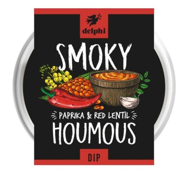 DELPHI HOUMOUS RED LENTIL - 170G*6