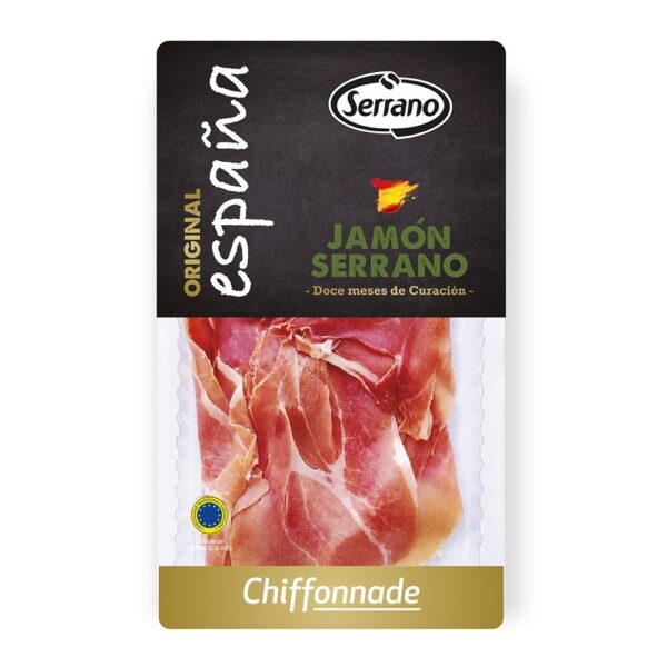 SERRANO SPANISH SLICES - JAMON SERRANO CHIFFONADE - 100g*12