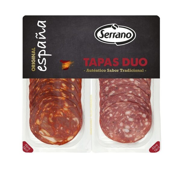 SERRANO SPANISH SLICES - TAPAS MIX DUO - 100g*10