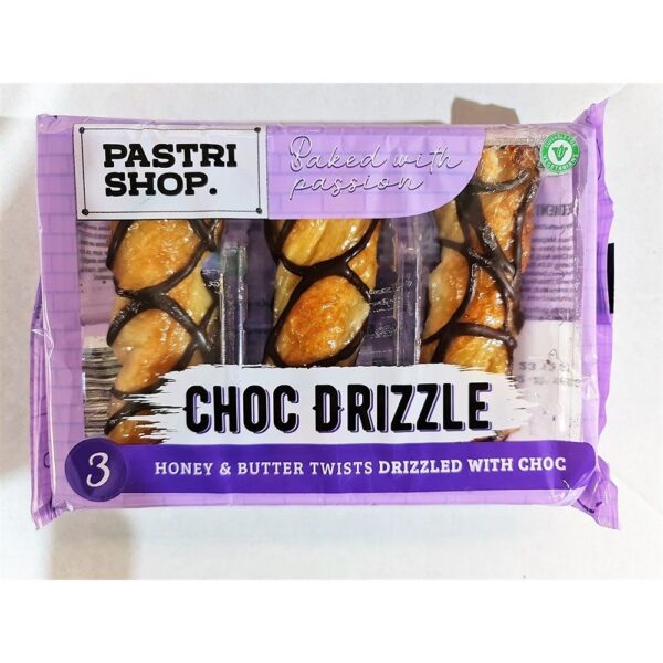 DELI CHOCOLATE STRIPED PASTRIES - 123.75g*15