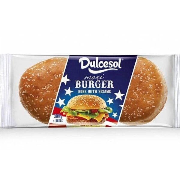 DULCESOL MEGA SESAME BUNS - 300g*7