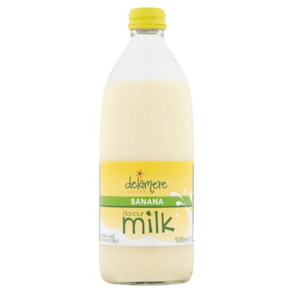 DELAMERE BANANA MILK - 500ml*12