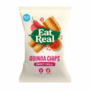 (LARGE BOX) EAT REAL QUINOA CHIPS SWEET CHILLI *10 80G*10