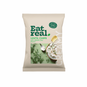 (LARGE BOX) EAT REAL LENTIL CREAMY DILL 10*110G*10