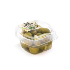 FICACCI POTS - GREEK OLIVE WITH STUFFED GARLIC - 125G*12
