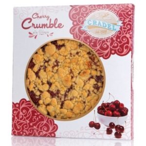 CRADEL CHERRY CRUMBLE TART 350G