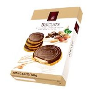TAGO BISCUITS WITH COCOA PENUT CREAM AND MILK CHOC - 180G*10