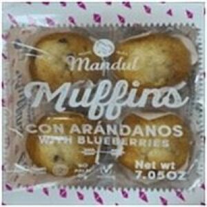 MANDUL MUFFIN BLUEBERRY - 200G*8