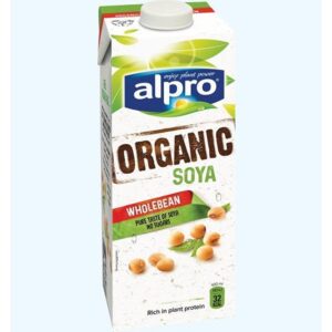 ALPRO ORGANIC SOYA (WHITE) - 1L*8