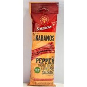 SOKOLOW - KABANOS WITH PEPPER 120G*20