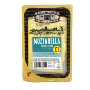 CAMELOT MOZZARELLA CHEESE SLICED - 65G*10 (FP)
