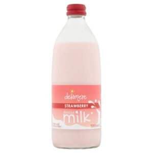 DELAMERE STRAWBERRY MILK - 500ml*12~~