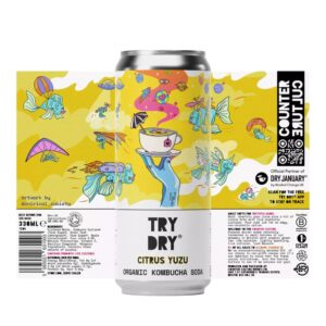 COUNTER CULTURE Citrus Yuzu TRY DRY 330ML * 12 (NSR-CASE)