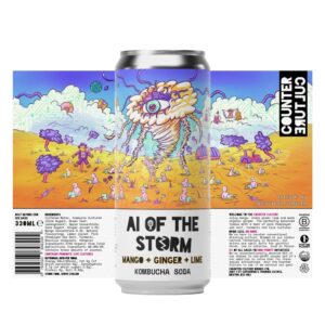 COUNTER CULTURE Mango + Ginger + Lime AI OF THE STORM 330ML * 12 (NSR-CASE)