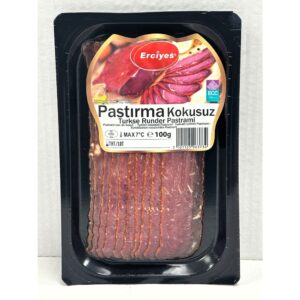 ERCIYES TURKSE RUNDER PASTRAMI (3734) - 100G
