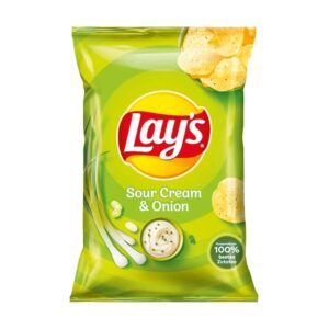 LAYS SOUR CREAM & ONION - 9*150G (NSR-CASE)