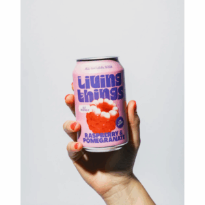 Living Things - Raspberry & Pomegranate Soda - 330ml*12 (NSR-CASE)