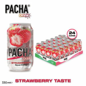 PACHA SPARKLING STRAWBERRY (CANS) - 330ml *24
