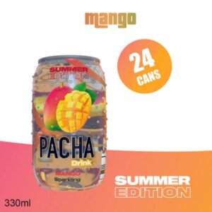 PACHA SPARKLING MANGO (CANS) - 330ml *24
