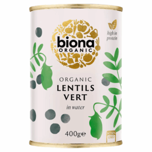 BIONA LENTILS ORGANIC -6X400G (NSR CASE)