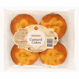 CAKEZONE CUSTARD CAKES - 200G*14