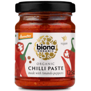 Biona Chilli Paste Organic - 6x130g (0 50327 226 656789) (NSR-CASE)~~