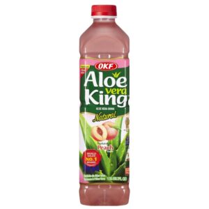 Okf Farmers Aloe Vers Peach 500ML X 20~~