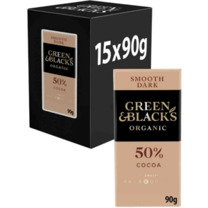 Green & Blacks Org Smooth Dark 90g*15 (NSR-CASE)