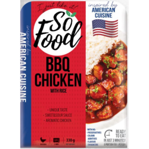 SO FOOD BBQ Chicken with Rice - 330G
