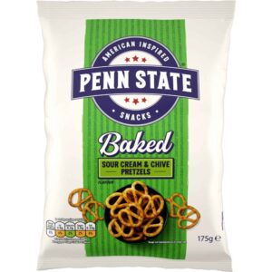 Penn State Sour Cream & Chive Sharing Pretzels (NSR-CASE) 175g*8
