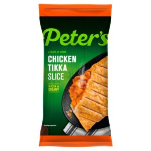Peters Pies Premium Chicken Tikka Sausage Slice x6