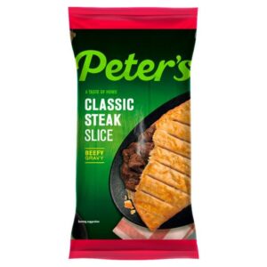 Peters Pies Premium Steak Slice x6