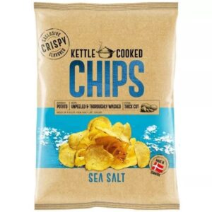 Kettle Cooked Chips Sea Salt 150G*8 (NSR-CASE)