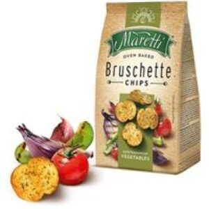 MARETTI BRUSCHETTE MED VEGETABLES - 70G*14