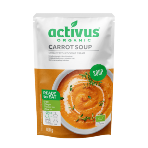 ACTIVUS ORGANIC CARROT SOUP CREAMY - 400G*9 (FP)