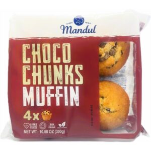 MANDUL MUFFIN VANILLA CHOCO CHUNKS - 300G*12