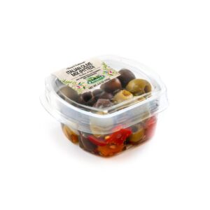 FICACCI POTS - ITALIAN OLIVE MIX PITTED - 125G*12