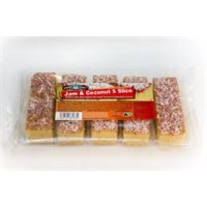 BAKER BOYS SLICE - JAM & COCONUT *18